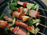 Sate Sosis Paprika/ Sate ala Bbq