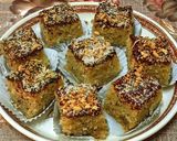 صورة لخطوة 5 من وصفة بسبوسة بالمكسرات 🥜