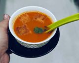 A picture of step 9 of Railway Style Tomato Soup.