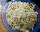 Foto langkah ke 2 dari resep Tempe Campur Kol.