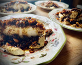 Foto del paso 6 de la receta: Bacalao a la miel sobre cama de alcachofas