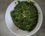 A picture of step 2 of Undhiyu-Special Uttarayan Lunch.