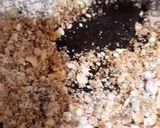 A picture of step 4 of Lotus seed halwa.