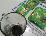 Foto langkah ke 1 dari resep Dalgona coffee matcha latte.