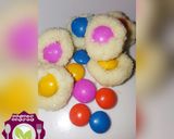 A picture of step 3 of Rainbow milk.