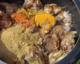 A picture of step 2 of Mutton With Pointed Gourd (Gosht- Parwal).