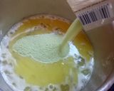 Foto langkah ke 1 dari resep Matcha Latte Custard Cup Bread.