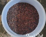 A picture of step 1 of Chicken Fried Black Rice.