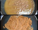 A picture of step 3 of Moong Dal Halwa.