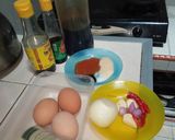 Foto langkah ke 1 dari resep Telur Ceplok Saus Sarden.