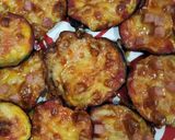 Foto del paso 6 de la receta: Mini pizzas de berenjena