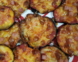 Foto del paso 6 de la receta: Mini pizzas de berenjena