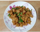 Foto langkah ke 5 dari resep Oseng tempe buncis (masakan sederhana sehari-hari).