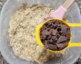 Foto del paso 3 de la receta: 🍌🍫 Budín de banana, avena, coco y chocolate. Postre frío sin harinas, sin azúcar añadido 🍫🍌
