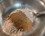 A picture of step 1 of Ragi crackers.