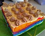 Foto langkah ke 5 dari resep Bolu pelangi kukus.