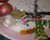 A picture of step 1 of Red lentils dal.