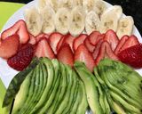 Hình bước làm 3 của món Bánh crepe cuốn trái cây