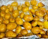 A picture of step 2 of Potato salad with lemon zest and herbs.