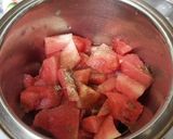 A picture of step 3 of Watermelon smoothie.