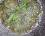 A picture of step 7 of Das special Vati dal khaman.