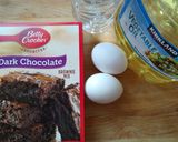 A picture of step 1 of Dark Chocolate Brownies.