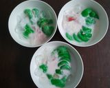 Foto langkah ke 5 dari resep Es Pisang Ijo.