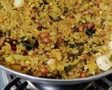 A picture of step 7 of Red Poha, Sprouts, Makhana Masala.