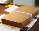 Foto langkah ke 5 dari resep Mocca Birthday Cake.