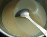 A picture of step 3 of Rosy Sewaiya custard panna cotta.