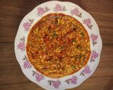 A picture of step 4 of Methi paneer bhurji gravy.