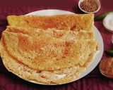 A picture of step 4 of Dosai with Horse gram.