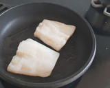 Foto del paso 6 de la receta: Bacalao con Mayonesa de Pera