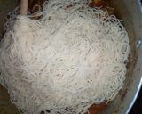 A picture of step 5 of My special stire fry spaghetti.