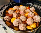 Foto del paso 2 de la receta: Albóndigas con papas estilo estofado