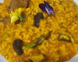 Foto del paso 11 de la receta: Arroz meloso de llanegas negras, costillas 😋 y solomillo de cerdo
