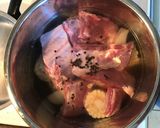 A picture of step 3 of Pork Rib Nilaga.