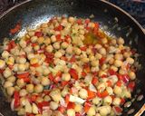 Foto del paso 1 de la receta: Muffins de Garbanzos, Morrones y Muzarella