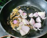 A picture of step 2 of Paneer Masala.