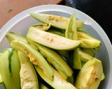 A picture of step 1 of Parwal, Potato Subzi/Pointed Gourd, Potato Fry.