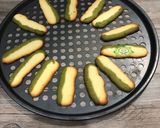 Hình bước làm 5 của món Bánh lưỡi mèo (Langues de chat)