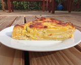 Une image de l'étape 4 de Gâteau invisible courgettes cheddar.