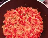 Foto del paso 2 de la receta: Arroz con pollo y chorizo rápido (con morrón calahorra)