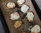 Une image de l'étape 3 de Pomme de terre chorizo mozza gratinée.