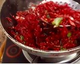 A picture of step 4 of Beetroot Curry in 10 minutes.