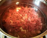 Foto del paso 1 de la receta: Sopa de carne de ternera con pasta casera
