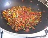 A picture of step 4 of Sloppy Joe.