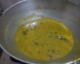 A picture of step 4 of Gujarati Dal.