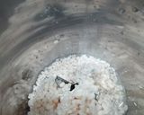 A picture of step 1 of Dahi Vada Chaat.