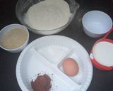 A picture of step 1 of Red velvet.